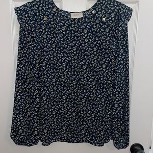 Loft, long sleeve top